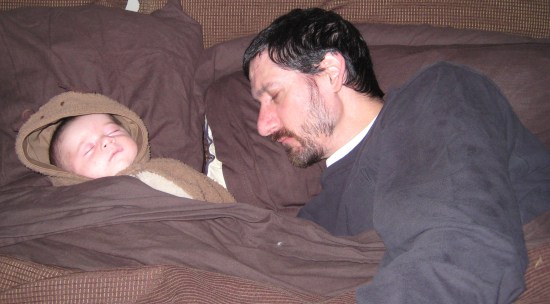 The last picture taken of Sawyer - 12/25/09