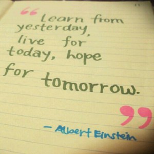 quote - live - einstein
