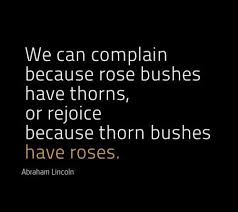 quote - roses - Lincoln